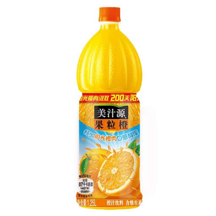 大果粒橙 1.25l×12